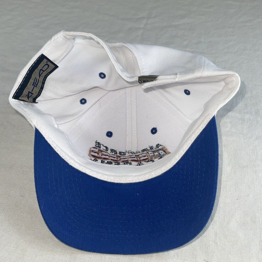 VTG Ahead Air Force Academy 2000 Soft Strapback Hat Cap Golf USA Flag NWT - Picture 6 of 8